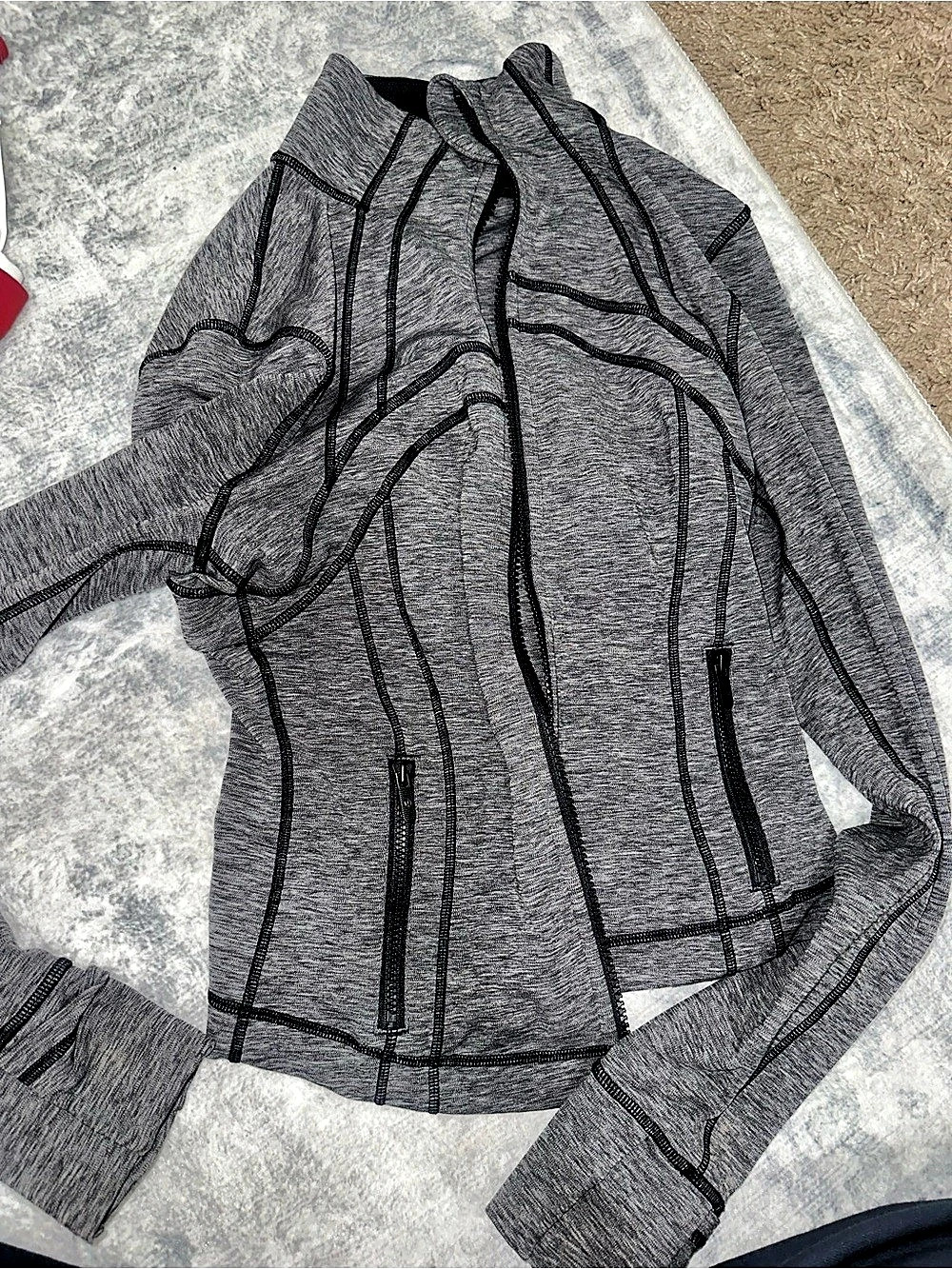 Lululemon Define Jacket Women's Gray Athletic Jacket